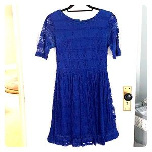 Alya Blue Lace dress